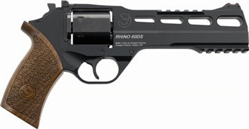 Picture of Chiappa Rhino Revolver 60SAR Handgun 9mm Luger 6rd Capacity 6" Barrel Anodized Black Finish CF340.279