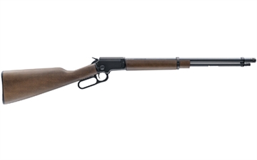 Picture of Chiappa Firearms LA322, Lever Action Rifle, 22 WMR, 18.5" Threaded Barrel, 1/2X28, Matte Finish, Black, Wood Furniture, 10 Rounds 920.433 920433