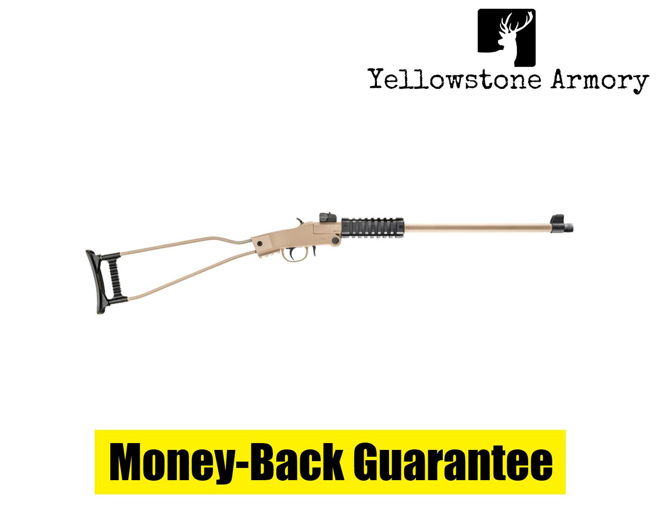 Chiappa Little Badger Rifle 22 LR. 16.5 in. Desert Sand Cerakote 500255-img-0