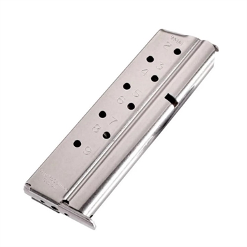 Picture of Chip McCormick Custom Match Grade Full Size 1911 Handgun Magazine Stainless Steel 9mm Luger 9/rd M-MG-9FS9