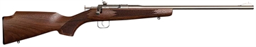 Picture of Chipmunk Deluxe The Original Youth Deluxe Single Shot 16.10" Satin Tapered Barrel, Satin Stainless Steel Receiver, Fixed American Walnut Stock, EZ Loader 10002