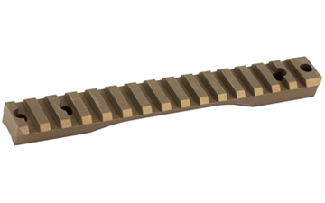 Picture of Christensen Arms 1 Piece Base, Burnt Bronze, Cerakote, 0MOA, Compatible with Remington 700 Long Action 810-00012-06 8100001206