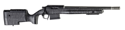 Picture of Christensen Arms BA Tactical Long Range 308 Win 4+1 16" Carbon Fiber Barrel, Black Nitride Finish, Black with Gray Webbing Stock CA10271488481
