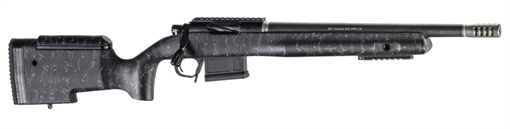 Picture of Christensen Arms BA Tactical Long Range 6.5 Creedmoor 4+1 16" Carbon Fiber Barrel, Black Nitride Finish, Black with Gray Webbing Stock CA10271H88281