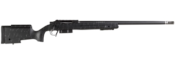 Picture of Christensen Arms BA Tactical Long Range 6mm Creedmoor 4+1 24" Carbon Fiber Barrel, Black Nitride Finish, Black with Gray Webbing Stock 8010400500
