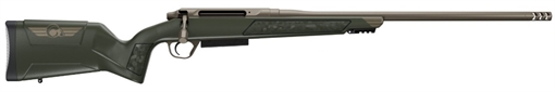Picture of Christensen Arms Evoke 7mm BC 3+1 16.25" Dark Gray Cerakote Button Rifled/Threaded Barrel, Dark Gray Cerakote Picatinny Rail Steel Receiver, Adjustable Gray w/Bronze Logo Polymer Stock 8011503600