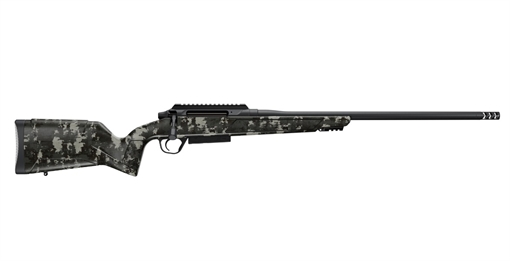 Picture of Christensen Arms Evoke Hunter Rifle 7mm Backcountry 3rd Magazine 16.25" 5/8x24" Threaded Black Barrel Multi-Tone Green Stock 801-15037-00 8011503700