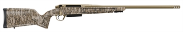 Picture of Christensen Arms  Evoke Full Size 7mm PRC 4+1 22" Flat Dark Earth Cerakote #4 Contour Threaded Barrel, Mossy Oak Bottomland Fixed Hybrid Hunter w/Picatinny Rail Synthetic Stock  801-15020-00