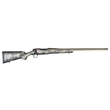 Picture of Christensen Arms Mesa FFT 6.5 Creedmoor 4+1 20" Threaded Barrel, Burnt Bronze Cerakote, Green with Black/Tan Webbing Stock 8010107300