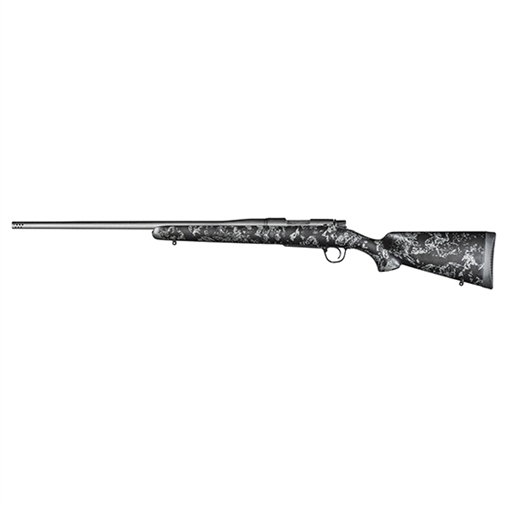 Picture of Christensen Arms Mesa FFT 6.5 PRC 4+1 20" Threaded Barrel, Tungsten Gray Cerakote, Black with Gray Webbing Stock, Left Hand 8010110900