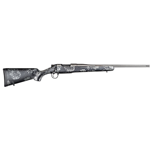 Picture of Christensen Arms Mesa FFT, Bolt Action Rifle, 7MM PRC, 22" Threaded Stainless Steel Barrel, 5/8X24 Radial Muzzle Brake, Cerakote Finish, Tungsten, Carbon Fiber Sporter Stock, Black with Gray Accents, 3 Rounds 801-01190-00 8010119000