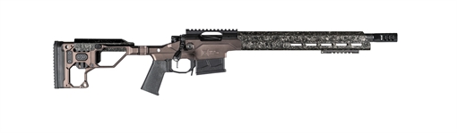 Picture of Christensen Arms Modern Precision 308 Win 16" Threaded Carbon Fiber Barrel 5+1, Black Nitride Finish, Desert Brown Anodized Folding Stock, Polymer Grip 8010300800