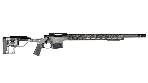 Picture of Christensen Arms Modern Precision 6.5 Creedmoor 5+1 22" Threaded Carbon Fiber Barrel, Black Nitride Finish, Tungsten Anodized Folding Stock, Polymer Grip 8010307200