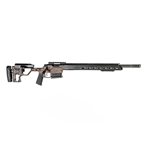 Picture of Christensen Arms Modern Precision 6.5 PRC 5+1 24" Threaded Carbon Fiber Barrel, Black Nitride Finish, Desert Brown Anodized Folding Stock, Polymer Grip 8010301300