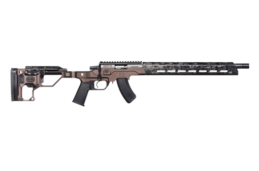 Picture of Christensen Arms 8011202300 MPR 22 LR 10+1 16" Black Match Grade Threaded Barrel, Black Nitride Picatinny Rail Receiver, Carbon Fiber M-LOK Handguard, Desert Brown Adj w/MagneLock Technology Stock 8011202300 801-12023-00