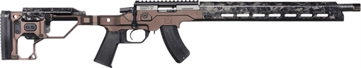 Picture of Christensen Arms MPR 22 WMR 10+1 16" Black Match Grade Threaded Barrel, Black Nitride Picatinny Rail Receiver, Carbon Fiber M-LOK Handguard, Desert Brown Adj w/MagneLock Technology Stock 8011202400