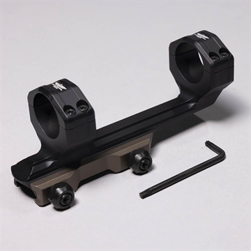 Picture of Christensen Arms 1 Piece Cantilever Mount, Black, Anodized, Fits 1" Tubes, 0 MOA 810-00043-00 8100004300