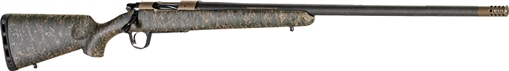 Picture of Christensen Arms Ridgeline Rifle 308 Win 4rd Magazine 24" Bronze Barrel Green Black/Tan Webbing Stock 801-06030-00