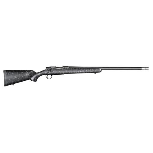 Picture of Christensen Arms Ridgeline, Bolt Action Rifle, 308 Winchester, 24" Carbon Fiber Wrapped Barrel, Threaded 5/8"x24, Stainless Steel Radial Brake, Stainless Steel Receiver, Carbon Fiber Composite Stock, Black with Gray Webbing, 4 Rounds CA10299-414411 CA10299414411
