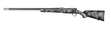 Picture of Christensen Arms Ridgeline FFT 300 PRC 3+1 22" Carbon Fiber/Threaded Barrel, Stainless Steel, Black with Gray Accents Stock, Left Hand 8010618400