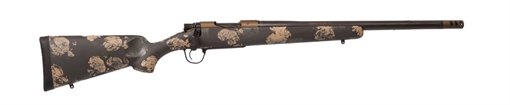 Picture of Christensen Arms Ridgeline FFT 6.8 Western 3+1 20" Carbon Fiber/Threaded Barrel, Burnt Bronze Cerakote, Green with Black/Tan Accents Stock 8010631500