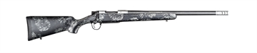 Picture of Christensen Arms Ridgeline FFT 6.8 Western 3+1 20" Carbon Fiber/Threaded Barrel, Stainless Steel, Black with Gray Accents Stock 8010631300