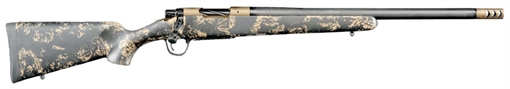 Picture of Christensen Arms Ridgeline FFT Rifle 7mm Backcountry 4rd Magazine 20" 5/8x24 Threaded Barrel Burnt Bronze Brown with Green and Tan 801-06445-00 8010644500
