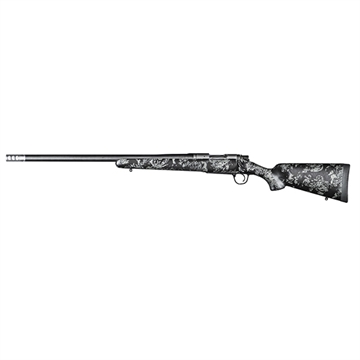 Picture of Christensen Arms Ridgeline FFT 7mm Rem Mag 3+1 22" Carbon Fiber/Threaded Barrel, Stainless Steel, Black with Gray Accents Stock, Left Hand 8010617600