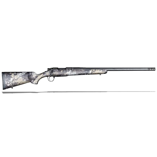 Picture of Christensen Arms Ridgeline FFT 6.5 Creedmoor 4+1 20" Carbon Fiber/Threaded Barrel, Black Nitride, Sitka Elevate II Camo Stock 8010627700