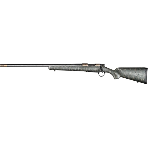 Picture of Christensen Arms Ridgeline Left Hand Rifle 300 PRC 3rd Magazine 26" Bronze Barrel Green Black/Tan Webbing Stock 801-06086-00