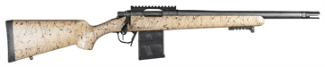 Picture of Christensen Arms Ridgeline Scout Rifle .450 Bushmaster 5rd Magazine 16" 5/8x24 Threaded Barrel Tan with Black 801-06568-00 8010656800