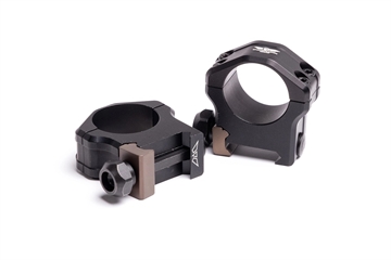 Picture of Christiansen Arms 2-Piece Ultralight PRSR-X2 Scope Rings 30mm High 4-Screw 810-00041-04 8100004104