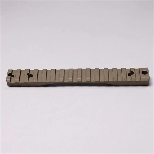 Picture of Christensen Arms 1 Piece Base, Burnt Bronze, Cerakote, 0MOA, Compatible with Remington 700 Short Action 810-00012-04 8100001204