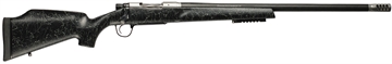 Picture of Christensen Arms Traverse 375 H&H Mag 3+1 22" Threaded Barrel, Natural Stainless, Black with Gray Webbing Stock 8011002501