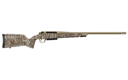 Picture of Christensen Arms Evoke Mossy Oak, Bolt Action Rifle, 350 Legend, 18" Barrel, RFR Muzzle Brake, Cerakote Finish, Flat Dark Earth, Mossy Oak Hybrid Hunter Stock, TriggerTech Trigger, 4 Rounds, 1 Magazine 801-15022-00