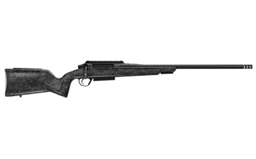 Picture of Christensen Arms Evoke Precision, Bolt Action Rifle, 6.5 PRC, 22" Barrel, RFR Muzzle Brake, Cerakote Finish, Dark Gray, Hybrid Hunter Stock, TriggerTech Trigger, 0 MOA Picatinny Rail, 5 Rounds, 1 Magazine 801-15031-00 8011503100