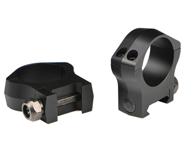 Picture of Christiansen Arms 2-Piece Ultralight PRSR-X2 Scope Rings 1" Med 4-Screw 810-00041-01 8100004101