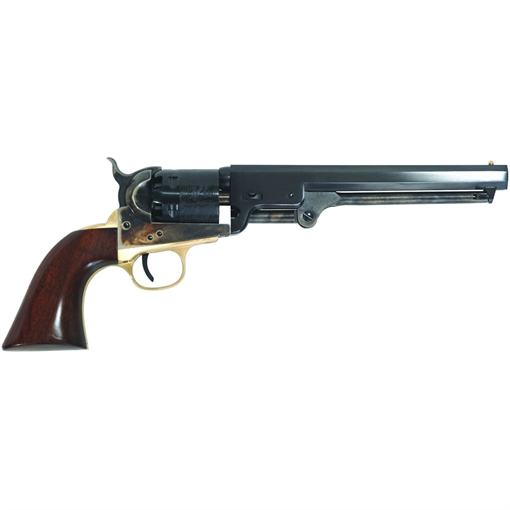 Picture of Cimarron 1851 Navy Oval Black Powder Revolver 36 Cal. 7.5 in. Blued Case Hardened 6 Shot CA000