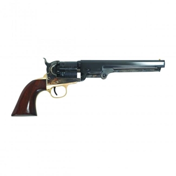 Picture of Cimarron Cimarron 1851 Navy Oval Black Powder Revolver 36 Cal. 7.5 in. Blued Case Hardened 6 Shot CA000