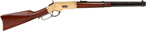 Picture of CIMARRON 1866 YELLOWBOY 19" 44-40WCF LVR RFL W/ SADDLE RING BRS REC. CA230AS1