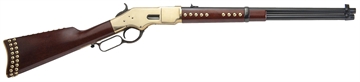 Picture of Cimarron 1866 Pawnee Carbine 45 Colt 10+1 19" Blued Steel Barrel, Brass Receiver, Fixed Wood Stock CA228G19
