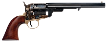 Picture of Cimarron 1851 Richards-Mason 38 Special 6 Shot, 7.50" Blued Octagon Barrel & Cylinder, Color Case Hardened Steel Frame, Brass Bead Front Sight, Walnut Grip CA925
