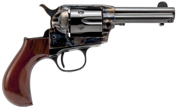 Picture of Cimarron Lightning Dual Cylinder 9mm Luger 38 Special 6 Shot 3.50" Blued Steel Barrel, Blued Cylinder, Color Case Hardened Steel Frame, Wood Grip CA980DC