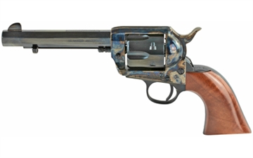 Picture of Cimarron El Malo Pre-War 1896-1940 45 Colt (LC) 6 Shot, 5.50" Blued Octagon Steel Barrel, Blued Cylinder, Color Case Hardened Steel Frame, Walnut Grip, Exposed Hammer PP411MALO