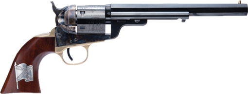 Picture of CIMARRON 1851 R-M CSA FLAG 38SPL 7.5" FS CC/BLUED WALNUT CA925M16