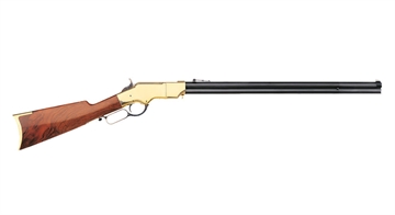 Picture of Cimarron 1860 Henry Civilian 45 Colt (Long Colt) 12+1 24" Blued Octagon Barrel, Brass Stainless Steel Receiver, Walnut Fixed Stock, Right Hand CA288