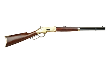 Picture of Cimarron Cimarron 1866 Yellowboy Short Rifle 45 Long Colt 20 in. Walnut and Brass CA234