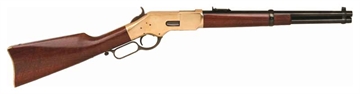Picture of CIMARRON FIREARMS 1866 YELLOWBOY 38SPL 16" BRASS/BLUED WALNUT CA223