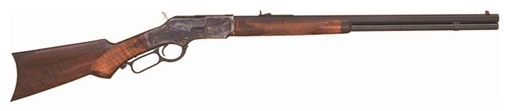 Picture of CIMARRON 1873 DELUXE 44/40 WIN 24" OCTAGON CC/BLUED PG WALNUT CA275
