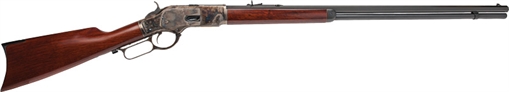 Picture of CIMARRON 1873 LONG RANGE 45LC 30" OCTAGON CC/BLUED WALNUT CA284